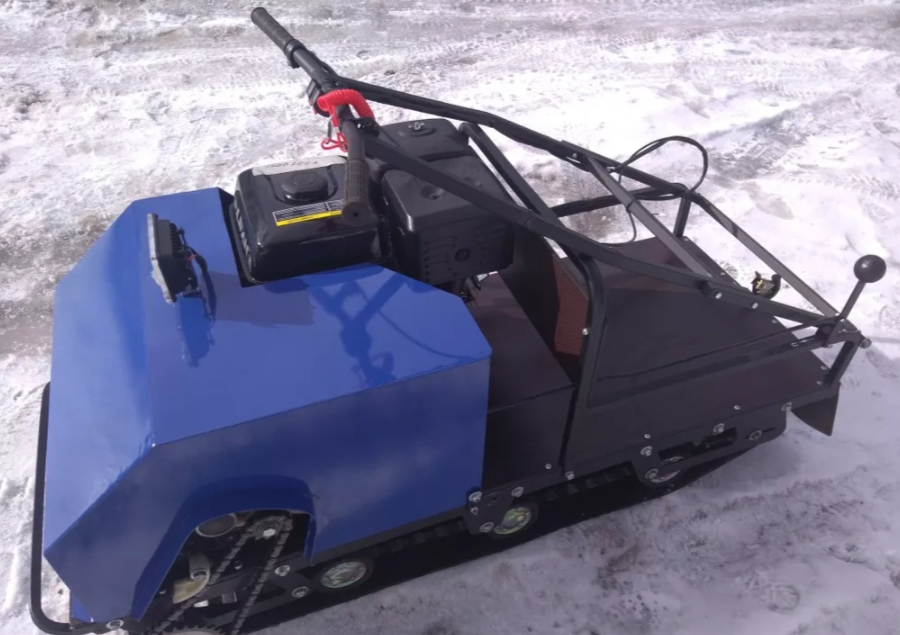 Мотобуксировщик AhtaR ЗИМА с реверсом (задний ход) в Златоусте