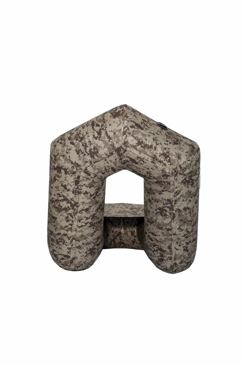 КРЕСЛО НАДУВНОЕ SMARINE, 85Х75 СМ, ПВХ, КОРИЧНЕВЫЙ ПИКСЕЛЬ в Златоусте