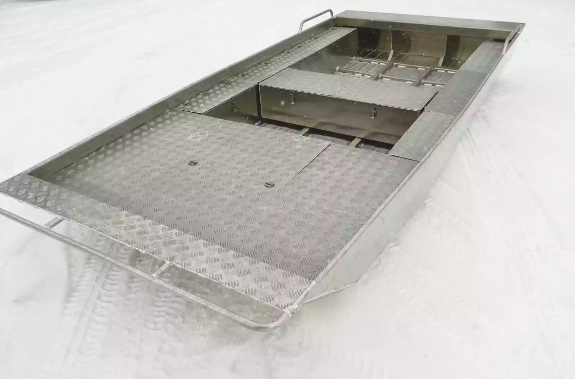 Алюминиевая лодка Wyatboat-390 Jonboat в Златоусте