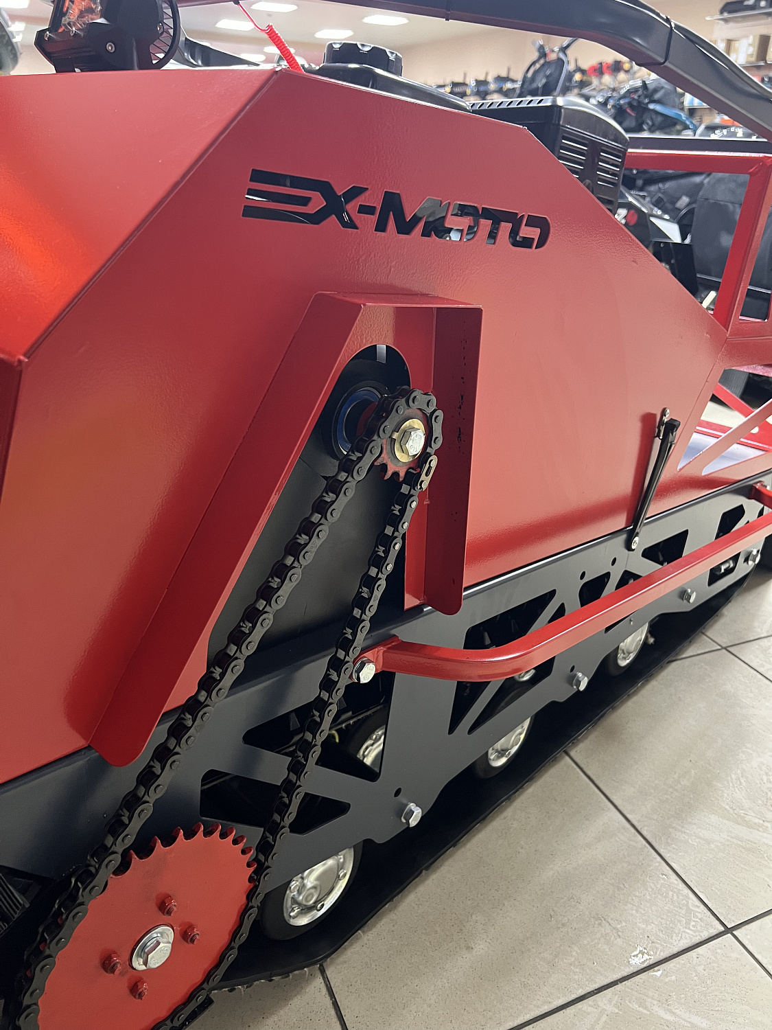 Мотобуксировщик EX-MOTO SNOWDOG S500 15л.с в Златоусте