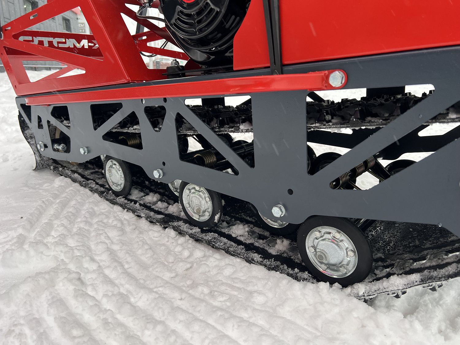 Мотобуксировщик EX-MOTO SNOWDOG S500 15л.с в Златоусте