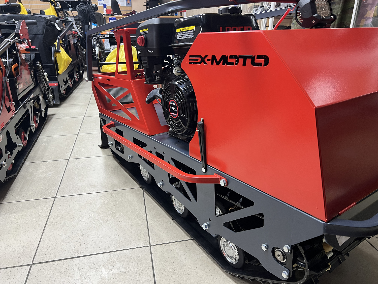 Мотобуксировщик EX-MOTO SNOWDOG S500 15л.с в Златоусте