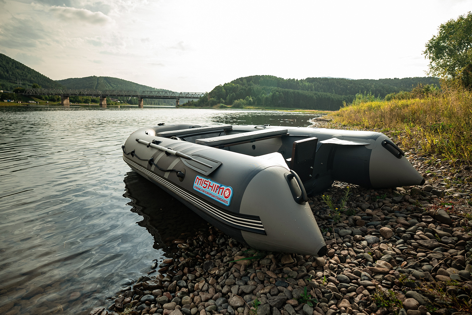 Лодка MISHIMO RIVER JET 390 под водомет в Златоусте