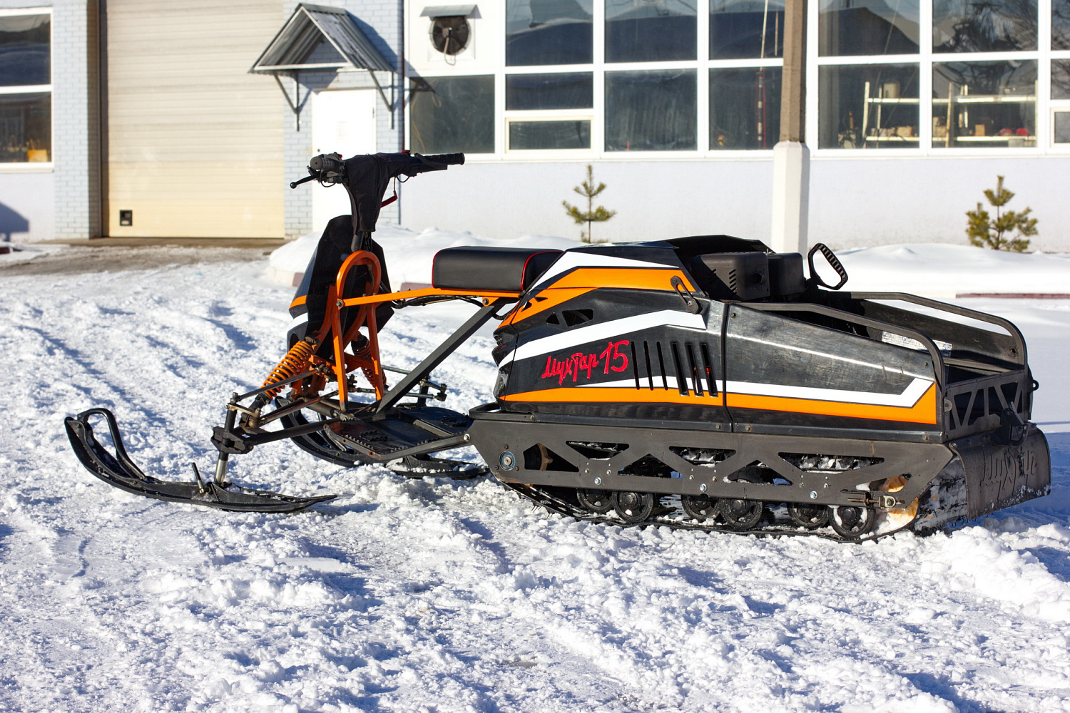 Мотобуксировщик IRBIS Мухтар 15 с лыжным модулем в комплекте в Златоусте