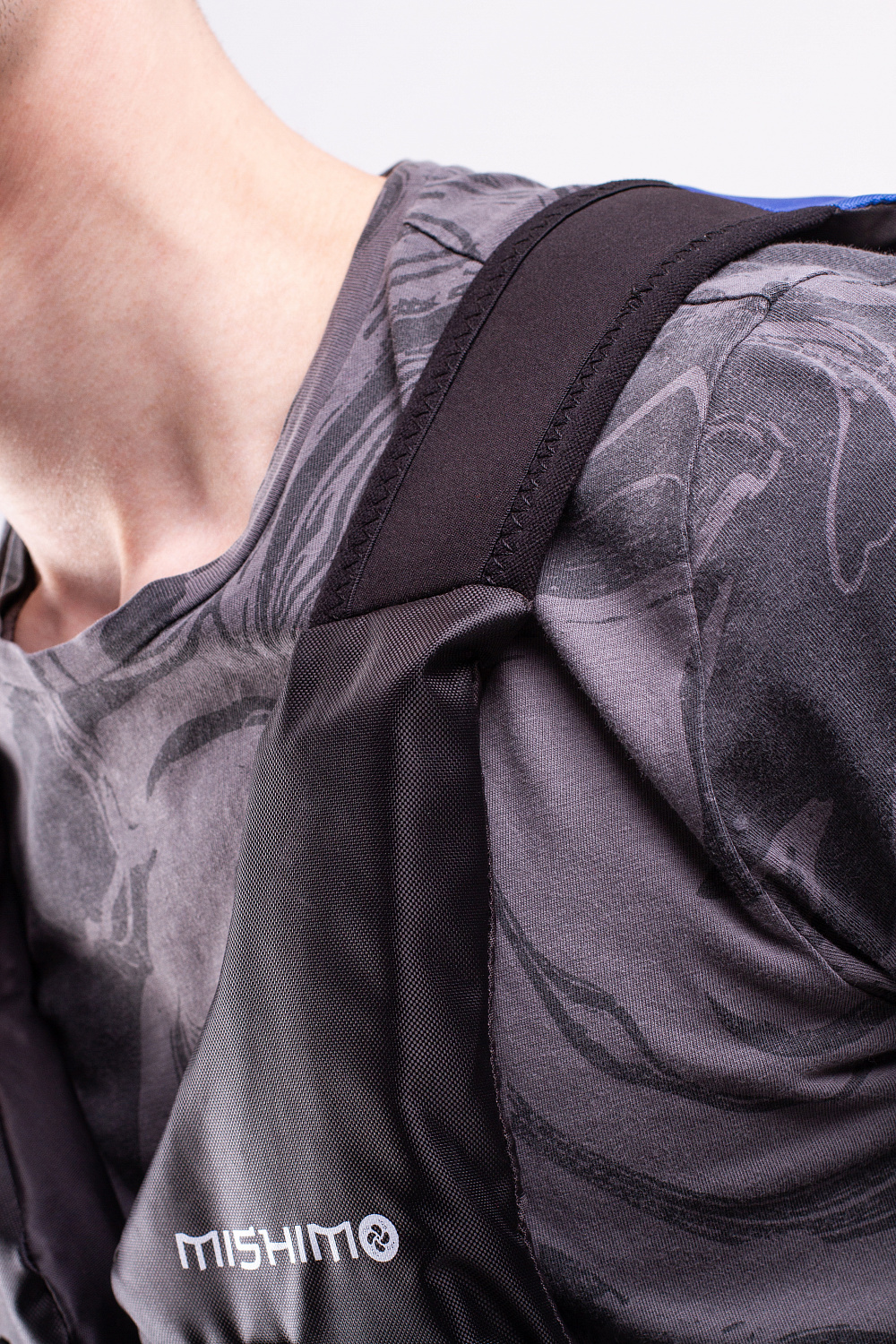 Жилет спасательный MISHIMO PRO Премиум качества Черно-синий в Златоусте