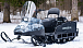 Миниснегоход Бурлак Егерь Экспедитор 15 л.с. , реверс, тормоз, капот белый в Златоусте