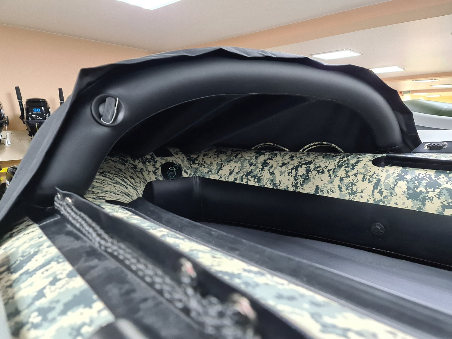 КОМПЛЕКТ НОСОВОГО ТЕНТА К ЛОДКЕ SMARINE SDP MAX 360 ЧЕРНЫЙ в Златоусте