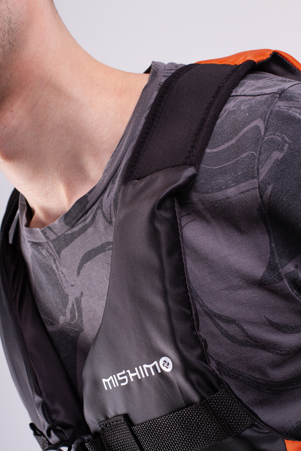 Жилет спасательный MISHIMO PRO Премиум качества Черно-оранжевый в Златоусте