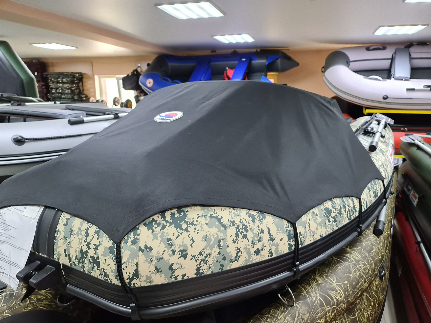 КОМПЛЕКТ НОСОВОГО ТЕНТА К ЛОДКЕ SMARINE SDP MAX 360 ЧЕРНЫЙ в Златоусте