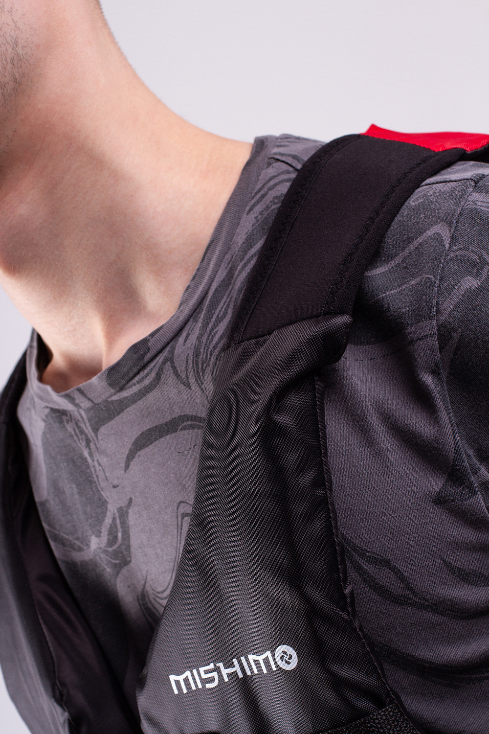 Жилет спасательный MISHIMO PRO Премиум качества Черно-красный в Златоусте